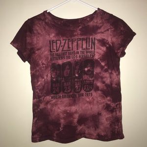 Tie-Dye Led Zeppelin t-shirt